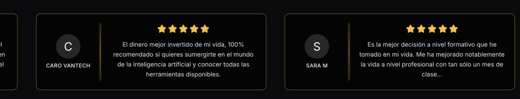 testimonios de Racks Academy opiniones sobre el curso de IA y resultados de alumnos en 2025